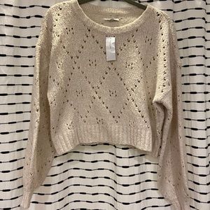 American Eagle cropped sweater